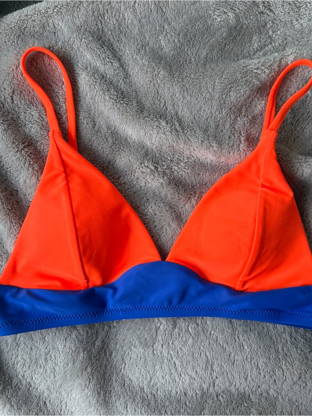 CUPSHE orange bikini top Size M